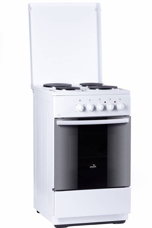 Плита Электрическая Flama FE 1401 W белый эмаль