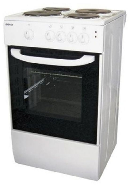 Плита Электрическая Beko FCS 46000 белый эмаль