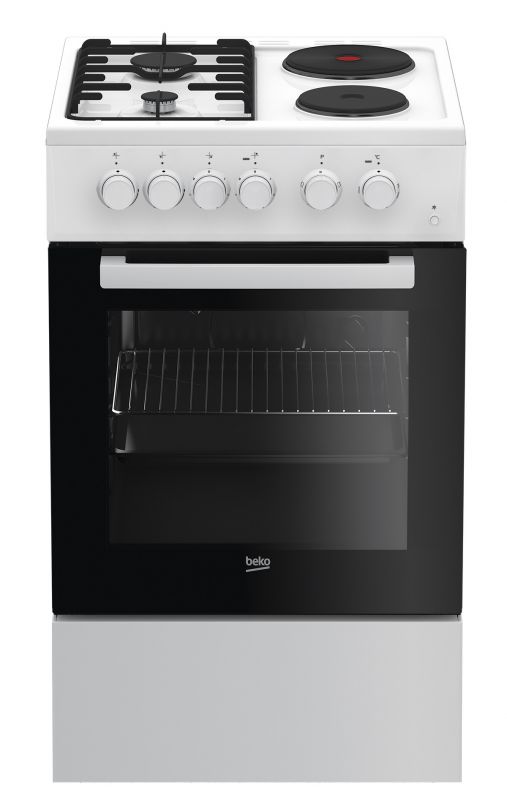 Плита Электрическая Beko FSS 54010 DW белый эмаль