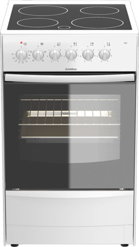 Плита Электрическая Darina B 3607 W белый стеклокерамика