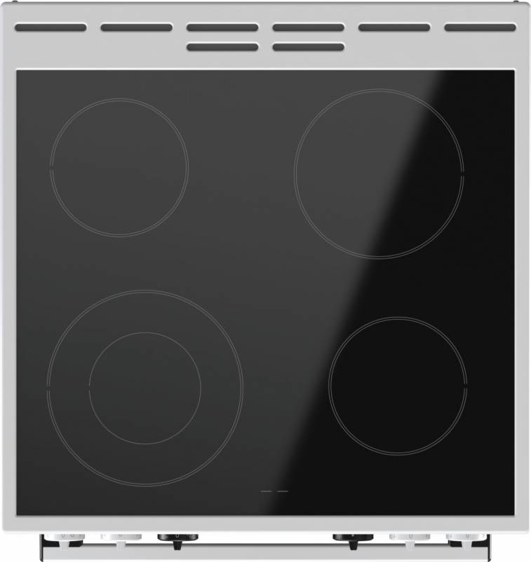 Плита Электрическая Gorenje EC6341WC белый стеклокерамика — фото 2