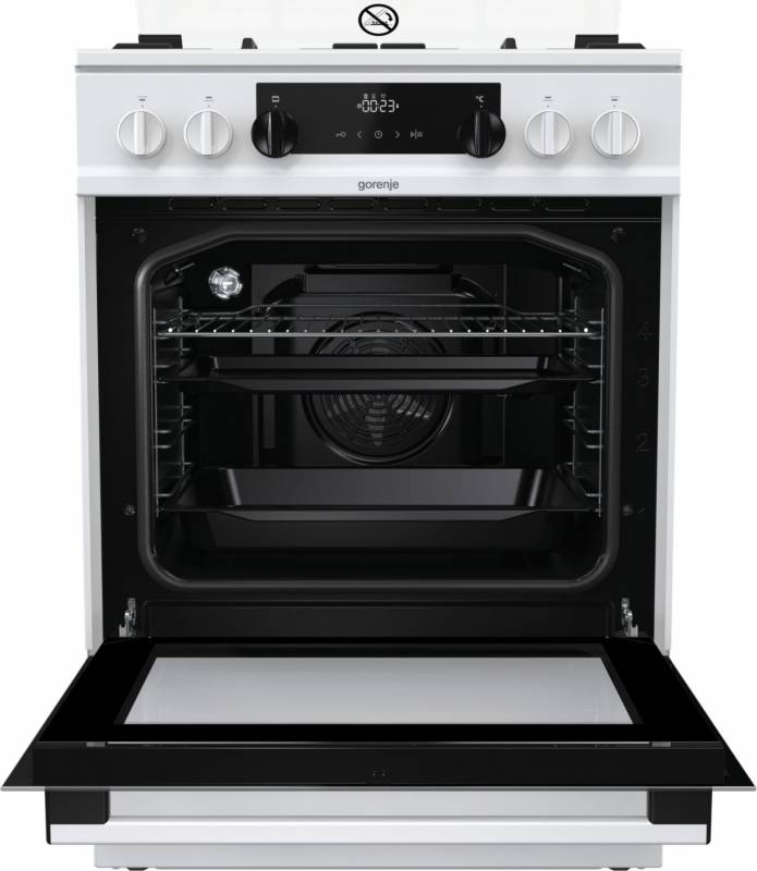 Плита Комбинированная Gorenje K634WF белый реш.чугун — фото 3