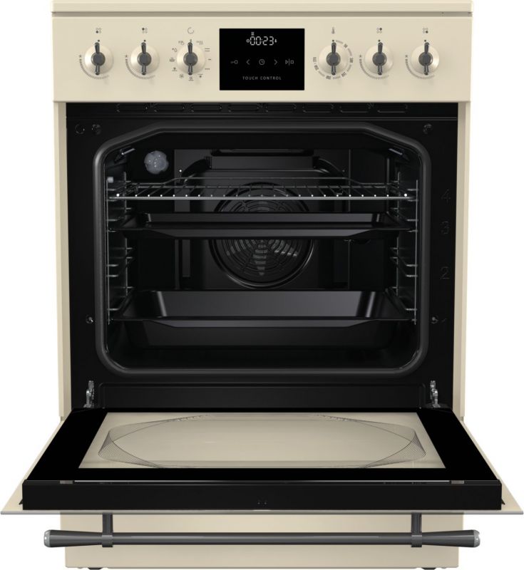 Плита Электрическая Gorenje EC63INI слоновая кость стеклокерамика — фото 3