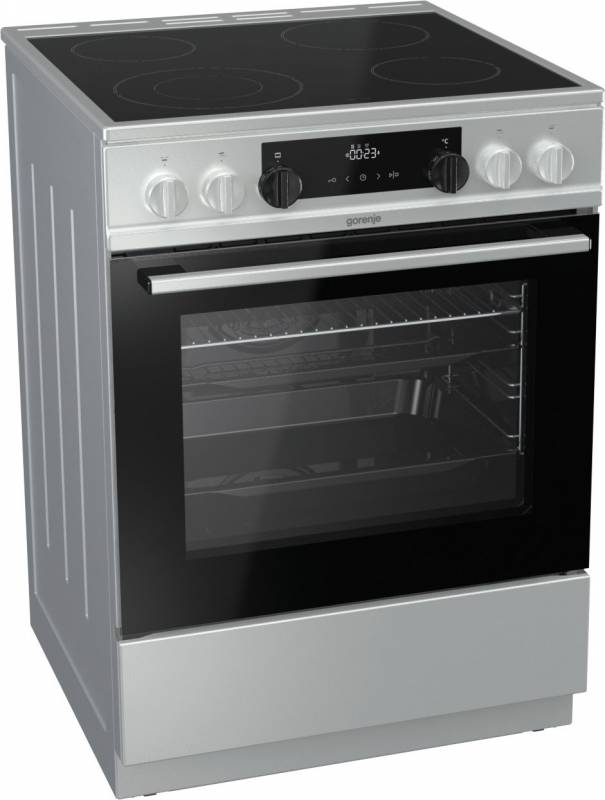 Плита Электрическая Gorenje EC6341XC нержавеющая сталь стеклокерамика