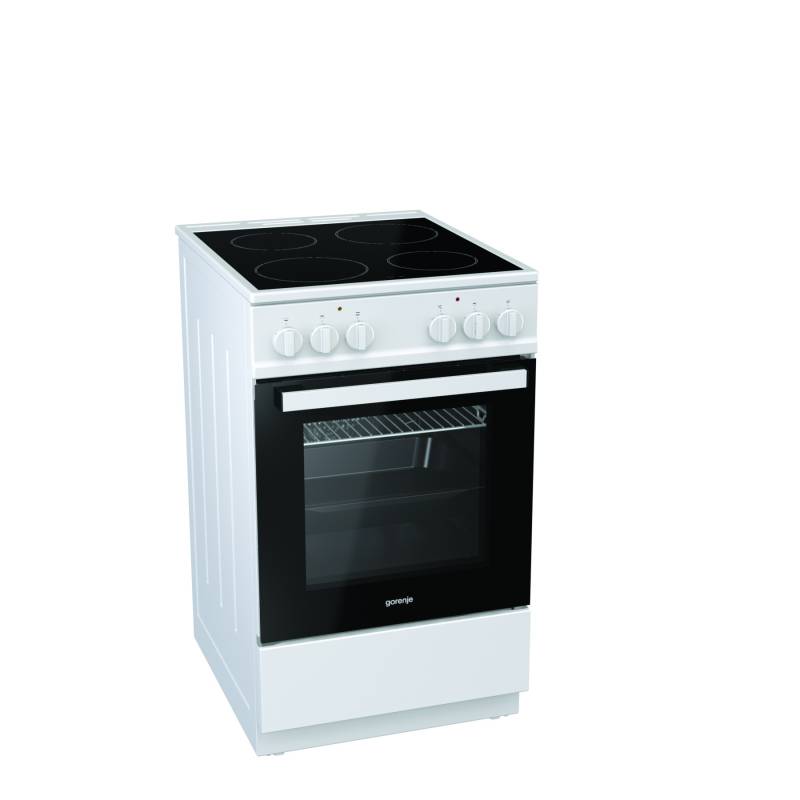 Плита Электрическая Gorenje EC5121WG-B белый стеклокерамика