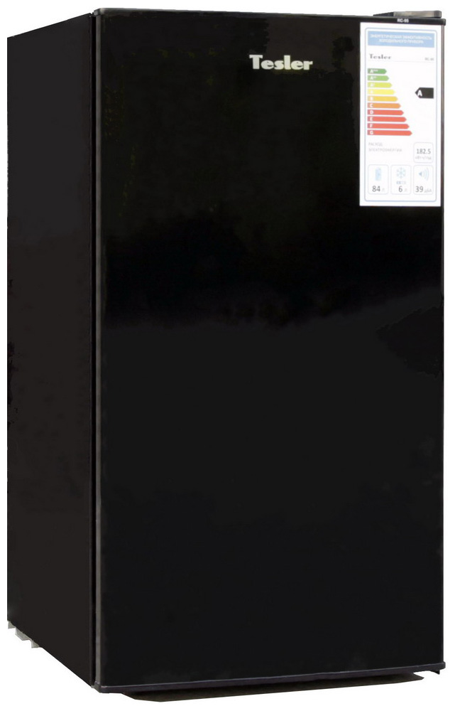 Однокамерный холодильник Tesler RC-95 black — фото 2