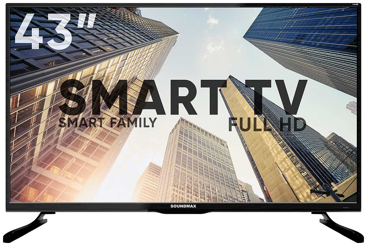 Телевизор Soundmax LED 43" Full HD SM-LED43M02S (черный)