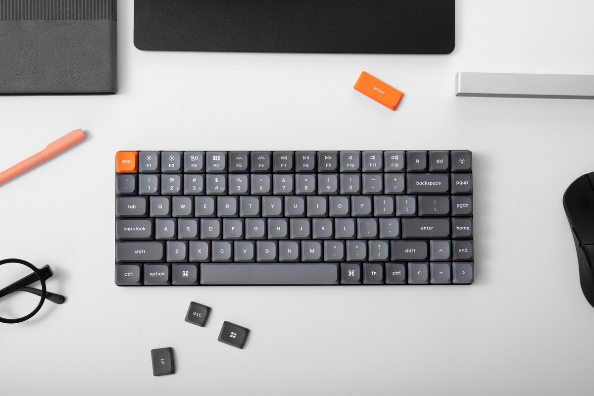 Клавиатура Keychron K3 Max, 84 клавиши, RGB-подсветка, Gateron Red Switch — фото 3