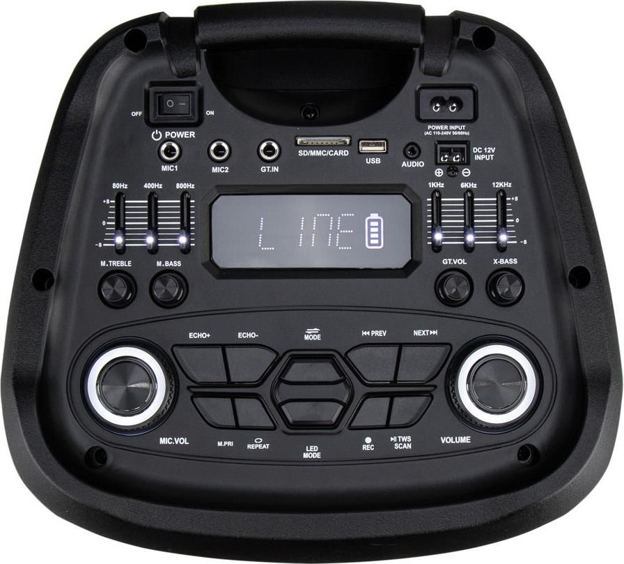 Мидисистема Eltronic CRAZY BOX 1200 — фото 9