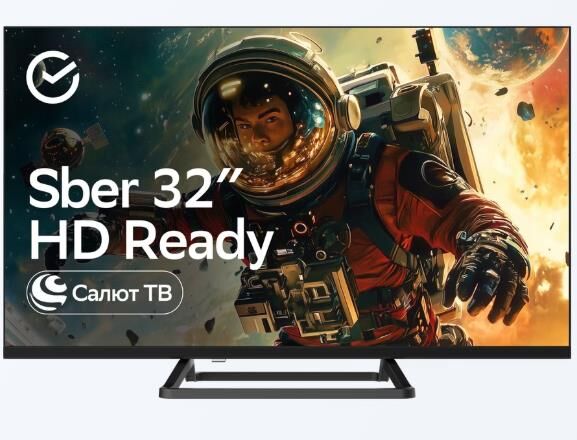 Телевизор SBER SDX-32H3114 HD SMART TV Салют
