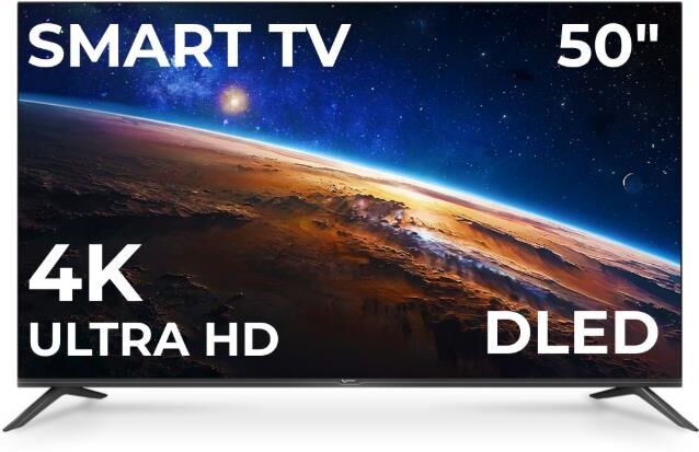 Телевизор Триколор LED 50" 4K H50UC2, , , , , голос, черный