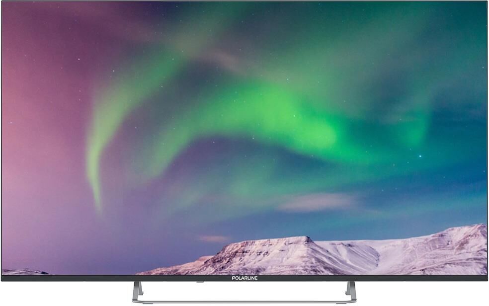 Телевизор POLARLINE 55PQ71STC-SM UHD SMART TV Android безрамочный