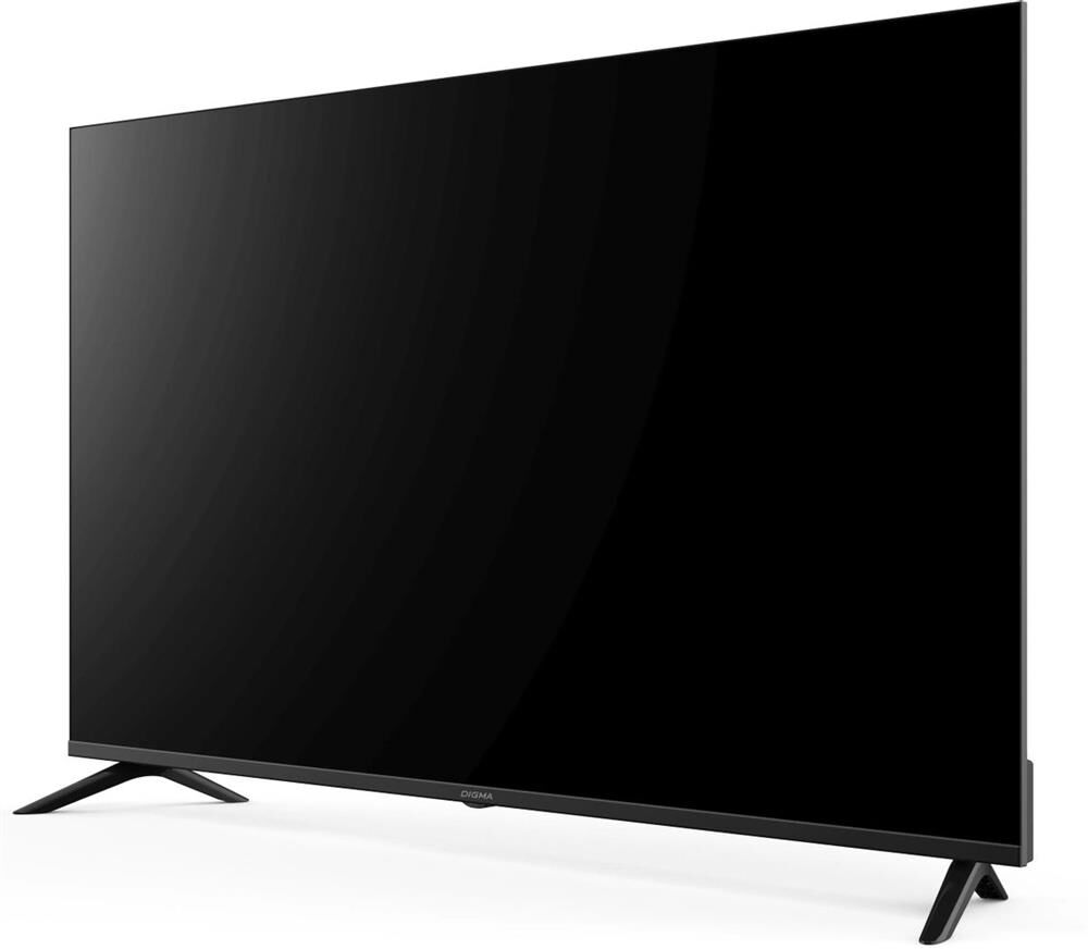 Телевизор LED Digma 55" DM-LED55UBB40 Smart Салют ТВ Frameless Metal черный/4K Ultra HD/60Hz/DVB-T/D — фото 3