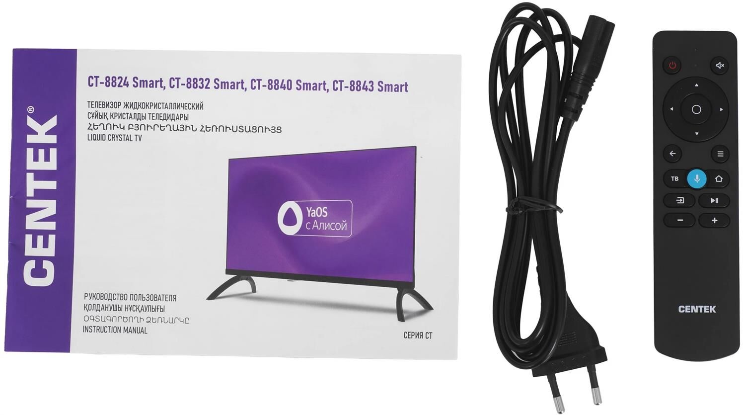Телевизор Centek LED 40" Full HD CT-8840 SMART — фото 2