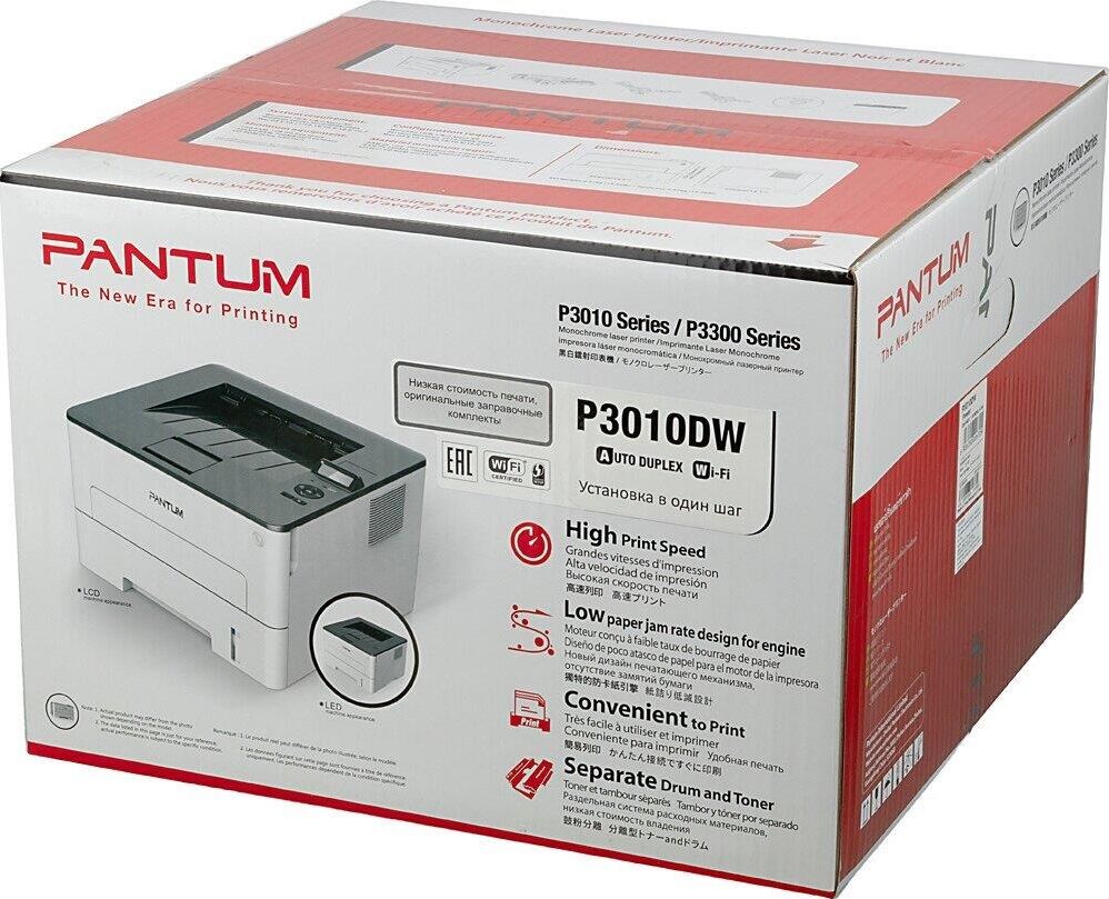 Принтер Pantum P3010DW White — фото 10