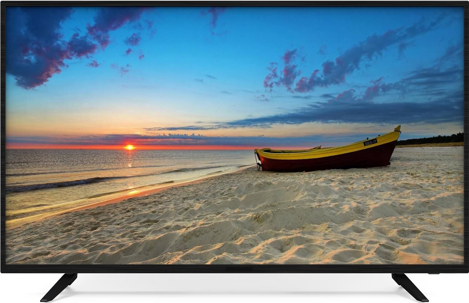 Телевизор Goldstar LED 43" Full HD LT-43F1000 безрамочный