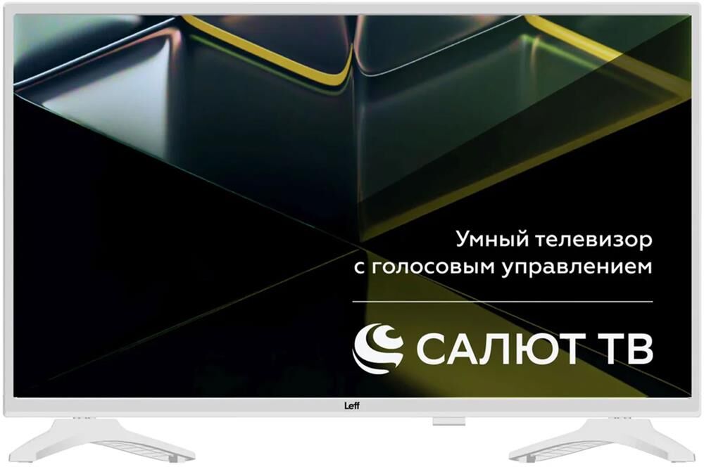 Телевизор 43" DLED FHD WHITE SALUT SMART 43F691T LEFF — фото 4