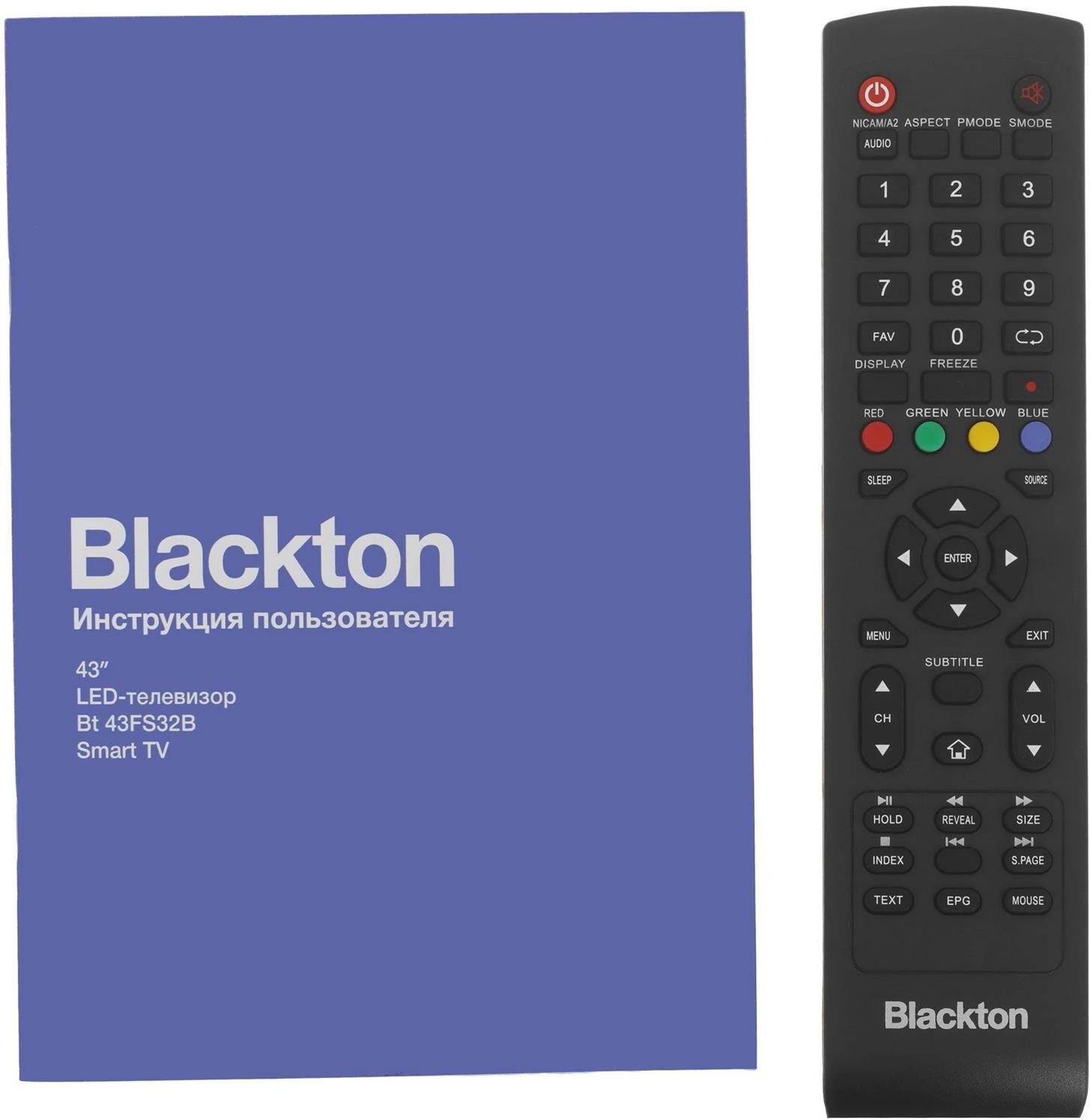 Телевизор Blackton LED 43" Full HD BT 43FS32B — фото 2