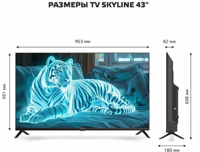 Телевизор SKYLINE 43LT5901 — фото 10