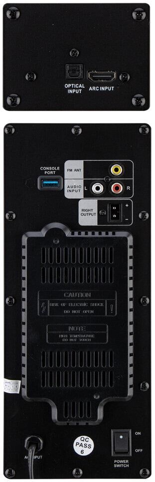 Акустика Eltronic (30-49 черный) HOME SOUND - колонки 10 " 2.0 — фото 8