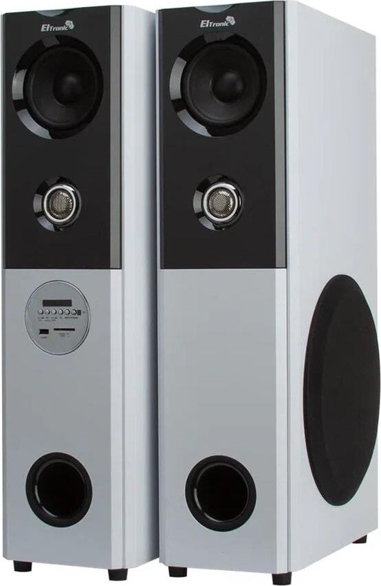 Акустика Eltronic (20-82) HOME SOUND белый - колонка 08 2.0 — фото 2