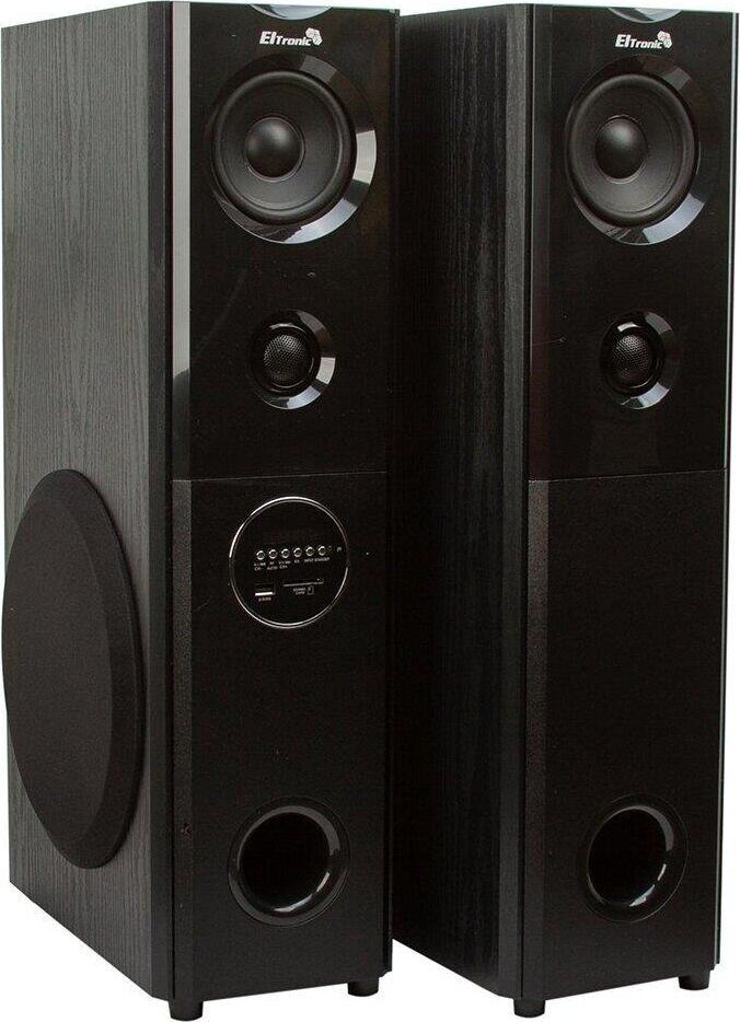 Акустика Eltronic (20-82) Home Sound черный - колонка 08 2.0 — фото 2