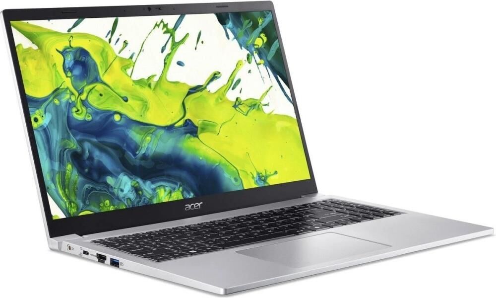 Планшет Acer Ноутбук 15.6" Aspire AL15-33P-3809 Core 3 N355/8Gb/512Gb SSD/VGA int/no OS/Silver (NX.D2MEM.001) 8/512 ГБ серебристый — фото 2