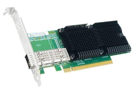 Адаптер Lr-Link LRES1019PF-QSFP28 Intel E810 PCI-E 4.0 x16 100GB 1 x QSFP28 E810-CQDA1