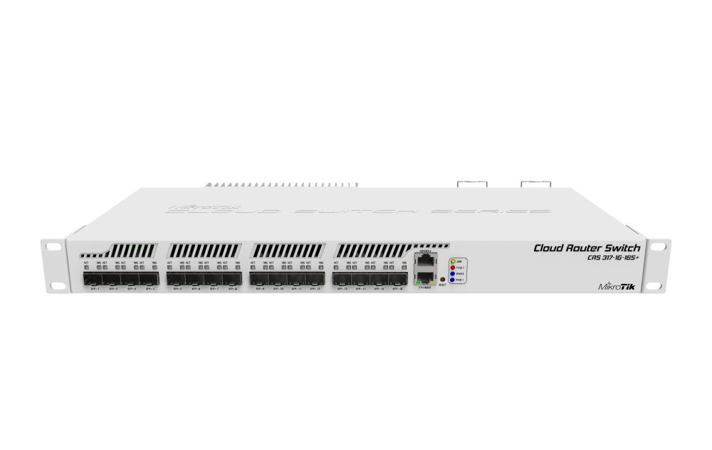 Роутер MikroTik 16 SFP+ CRS317-1G-16S+RM