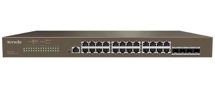 Роутер Tenda Коммутатор 24PORT 1000M 4SFP TEG5328F