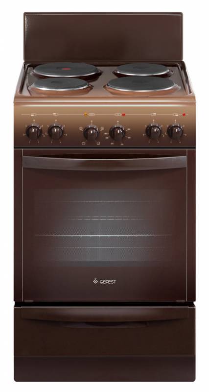 Плита Электрическая Gefest ЭП Н Д 5140-01 0036 коричневый эмаль