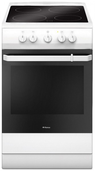 Плита Электрическая Hansa FCCW53019 белый стеклокерамика