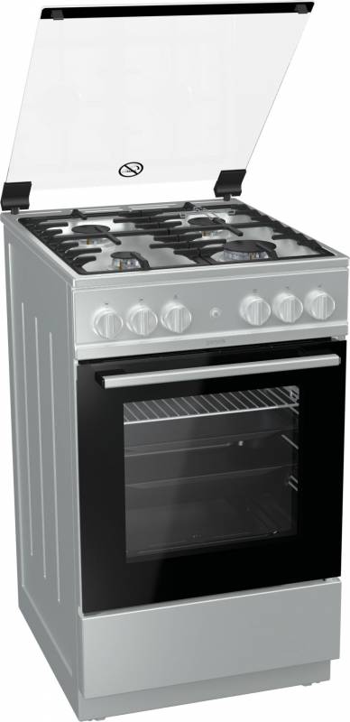 Плита Газовая Gorenje G5111XF нержавеющая сталь реш.чугун