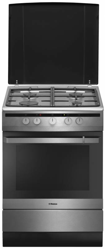 Плита Комбинированная Hansa FCMX68022 нержавеющая сталь реш.чугун