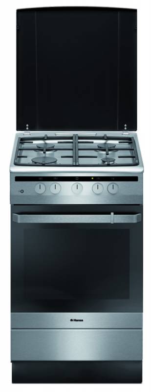 Плита Газовая Hansa FCGX62020 серебристый реш.чугун