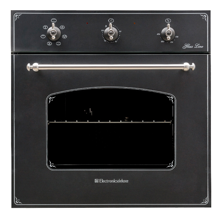 Духовой шкаф Электрический Electronicsdeluxe 6006.03 эшв-011 черный матовый