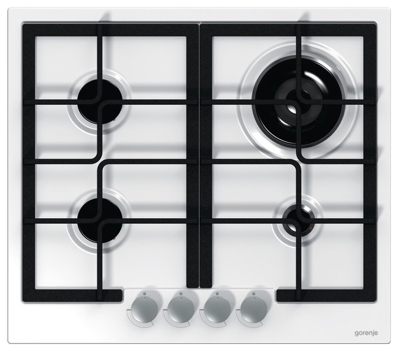 Газовая варочная поверхность Gorenje G65W белый