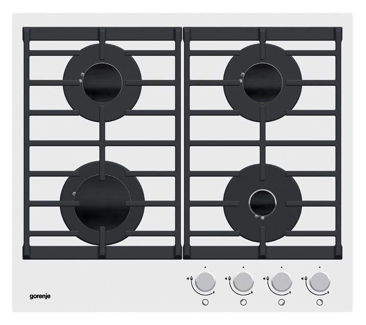 Газовая варочная поверхность Gorenje GT641UW белый