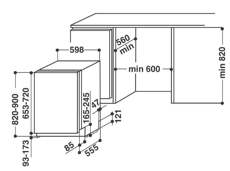 Посудомоечная машина Whirlpool WIE 2B19 полноразмерная белый