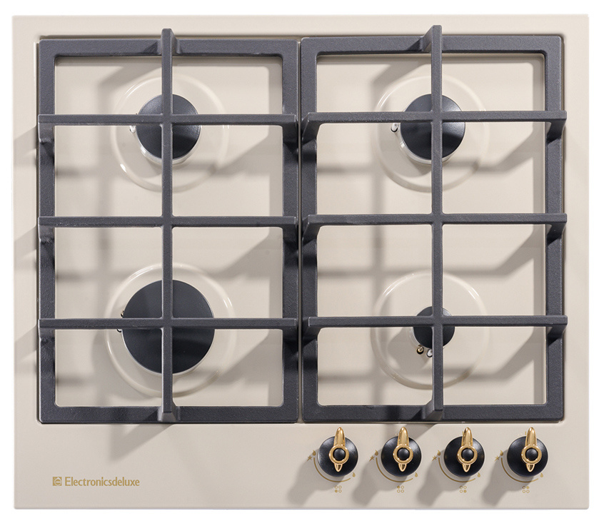 Газовая варочная поверхность Electronicsdeluxe TG4 750231F -022 бежевый