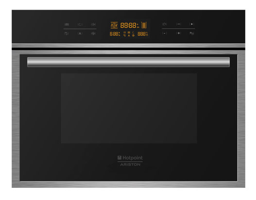 Микроволновая печь Hotpoint-Ariston MWK 434.1 X/HA 44л. 900Вт черный (встраиваемая)