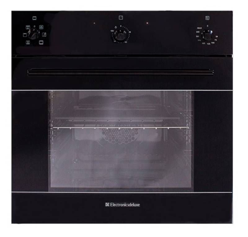 Духовой шкаф Электрический Electronicsdeluxe 6006.03 эшв-003 черный