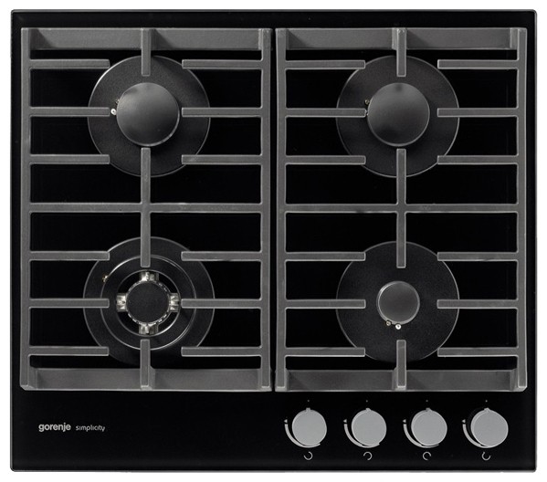 Газовая варочная поверхность Gorenje Simplicity GT6SY2B черный