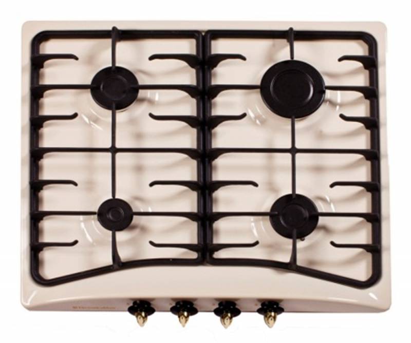 Газовая варочная поверхность Electronicsdeluxe 5840.00гмв-001 ЧР бежевый