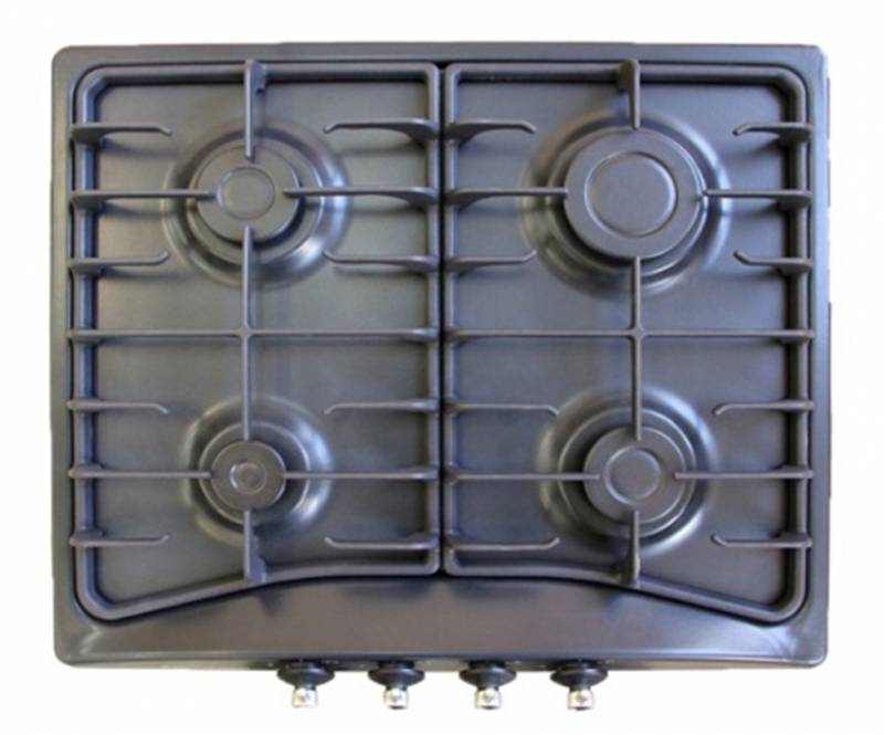 Газовая варочная поверхность Electronicsdeluxe 5840.00-009гмв ЧР черный