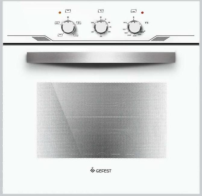 Духовой шкаф Газовый Gefest ДГЭ 621-01 Б белый