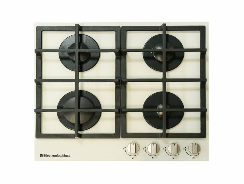 Газовая варочная поверхность Electronicsdeluxe GG4 750229F -030 бежевый