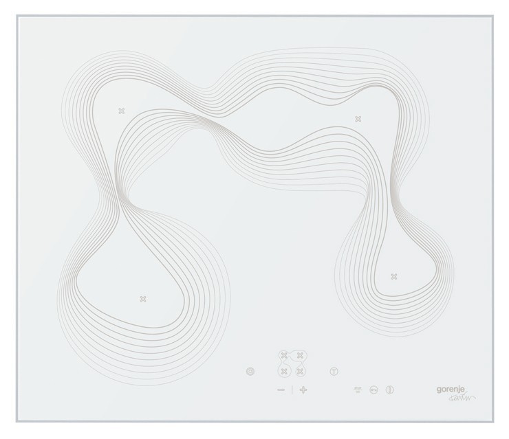 Варочная поверхность Gorenje Karim Rashid ECT680KR белый
