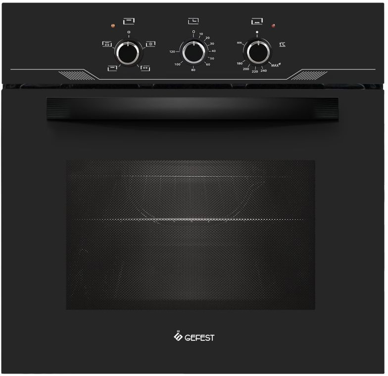 Духовой шкаф Газовый Gefest ДГЭ 621-01 черный