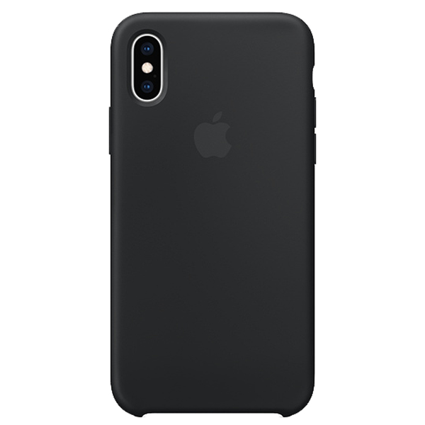 Чехол для iPhone Apple iPhone XS Max Silicone Case Black